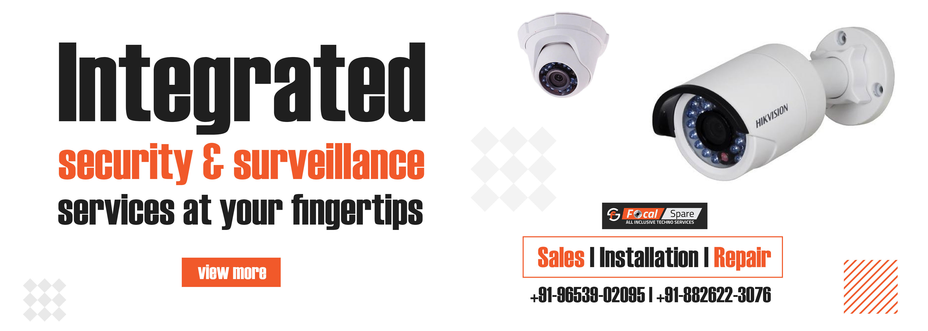 CCTV Surveillance Camera - Focal Spare