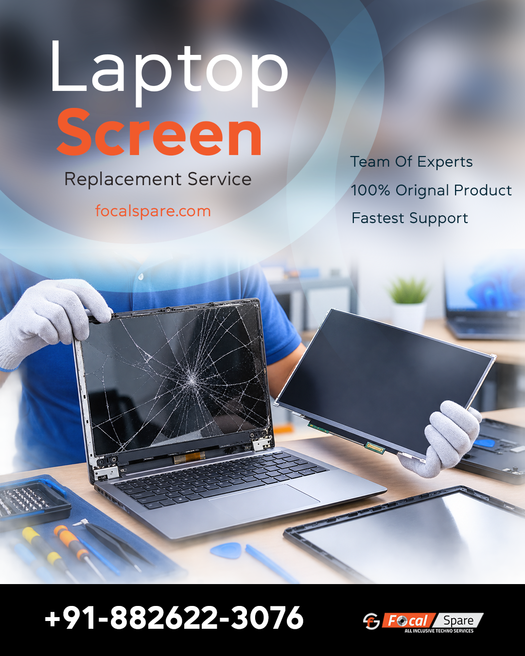 Laptops Screen Replacement Services in Delhi, Mahavir Enclave